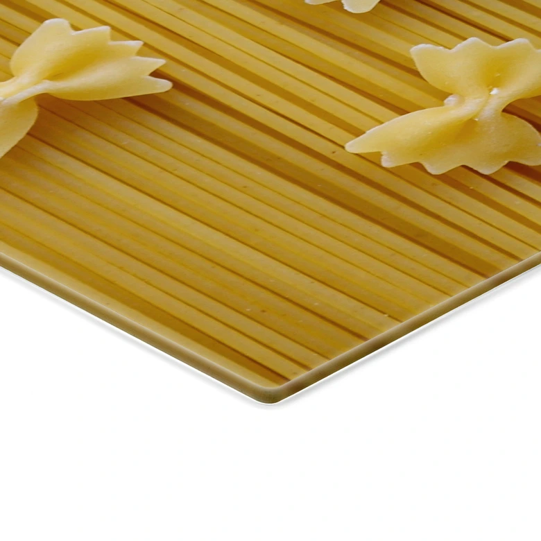 Spritzschutz Spaghetti und Nudelschleifen 