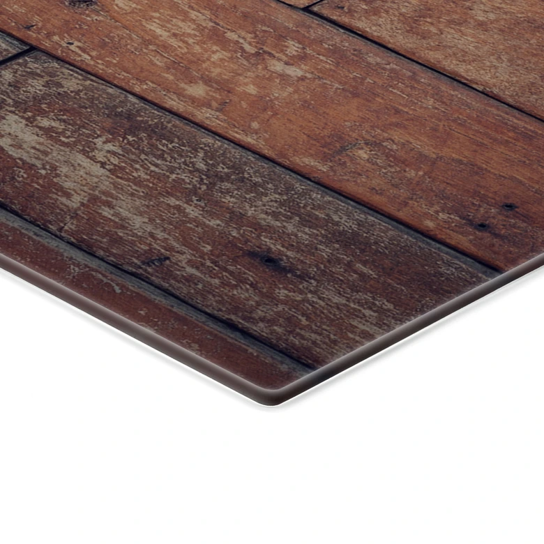 Spritzschutz Used Wood + Wunschtext 