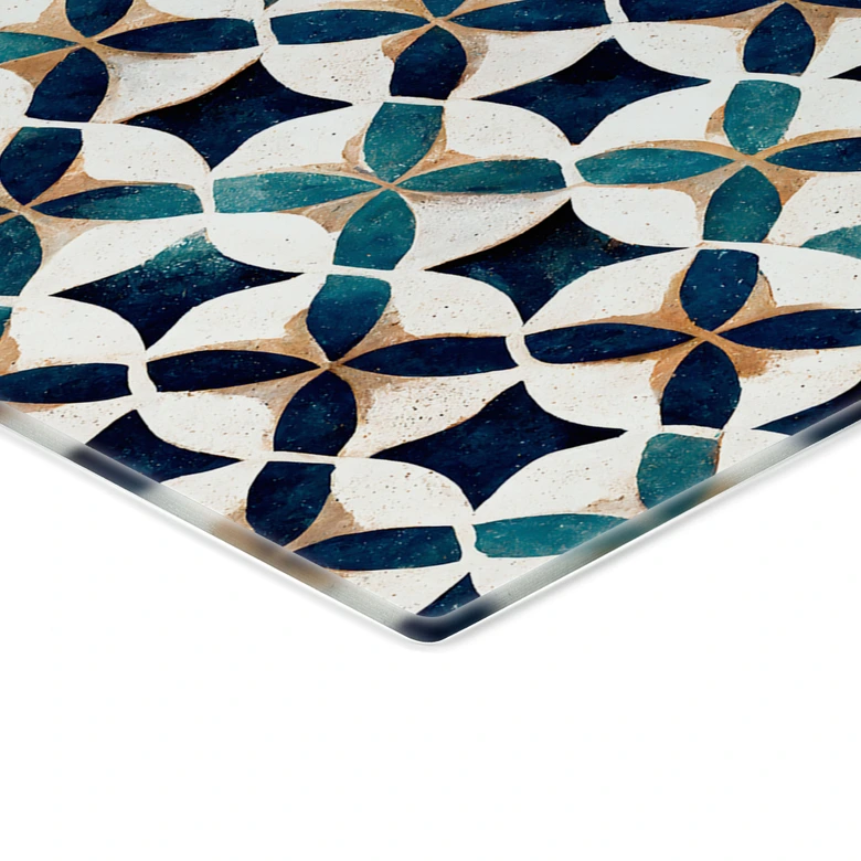 Spritzschutz Portugiesisches Muster - Azulejos - Treechild 