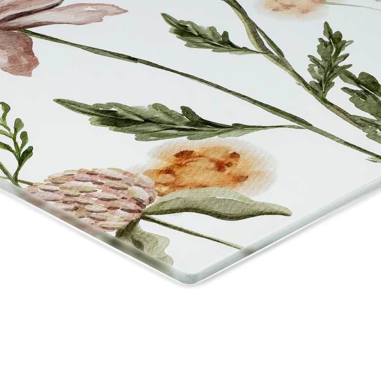 Spatscherm Lenteweide met vlinders - UN Designs 