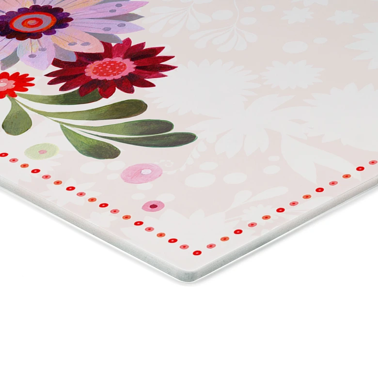 Spritzschutz Panorama Blanz - Blütentraum 