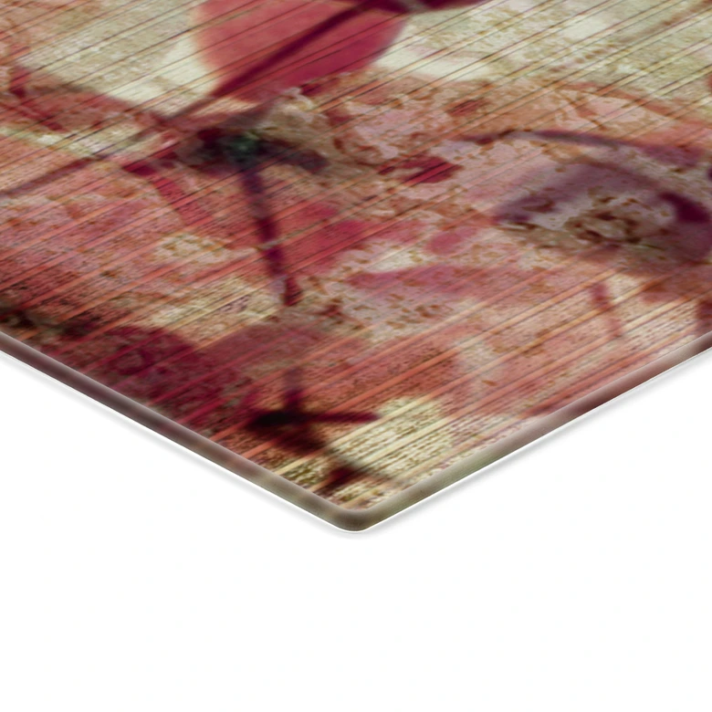 Crédence Motif floral vintage  - Panorama 