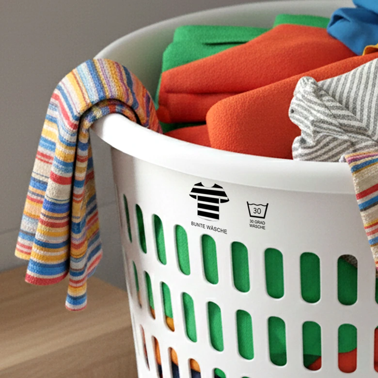 Sticker Waschsymbole 