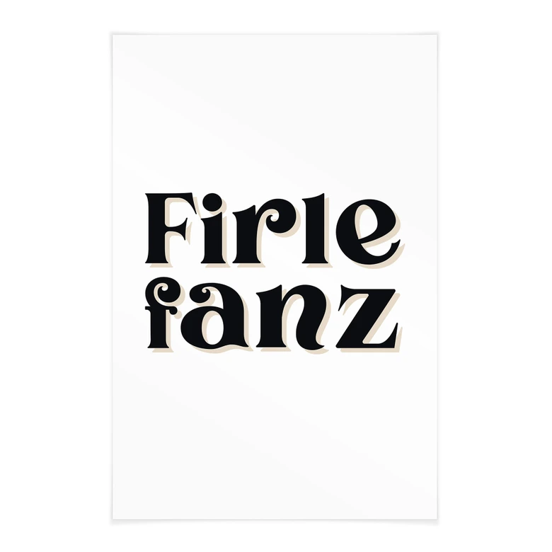 Stoffbild Firlefanz 