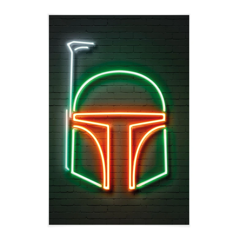 Póster de tela de Boba Fett - Mielu 