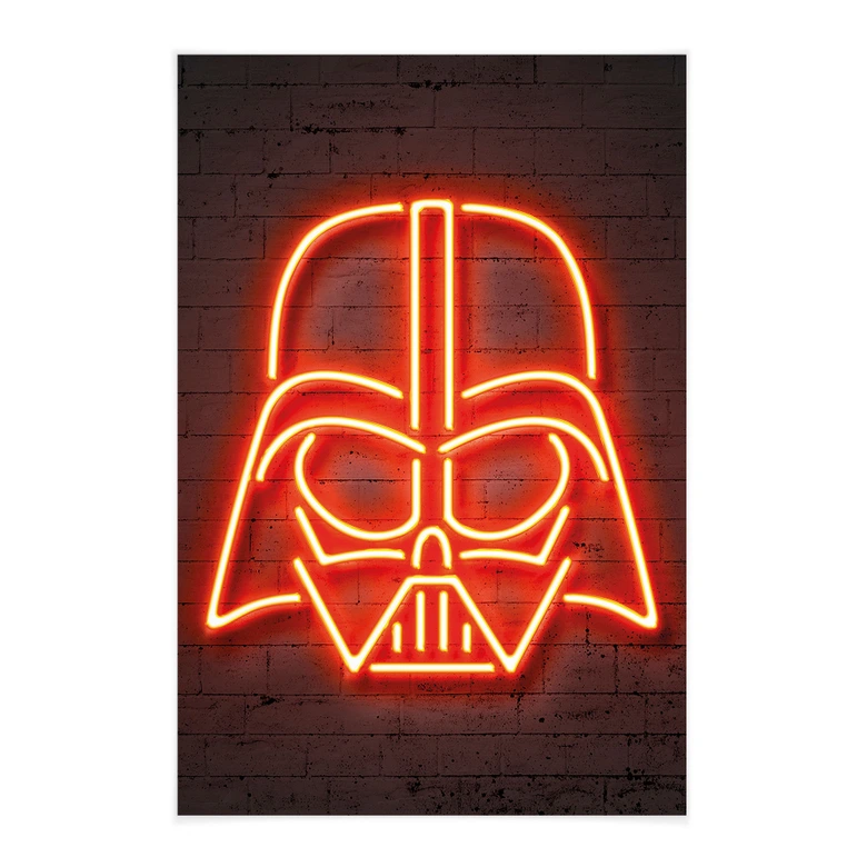 Darth Vader Textielposter - Mielu 