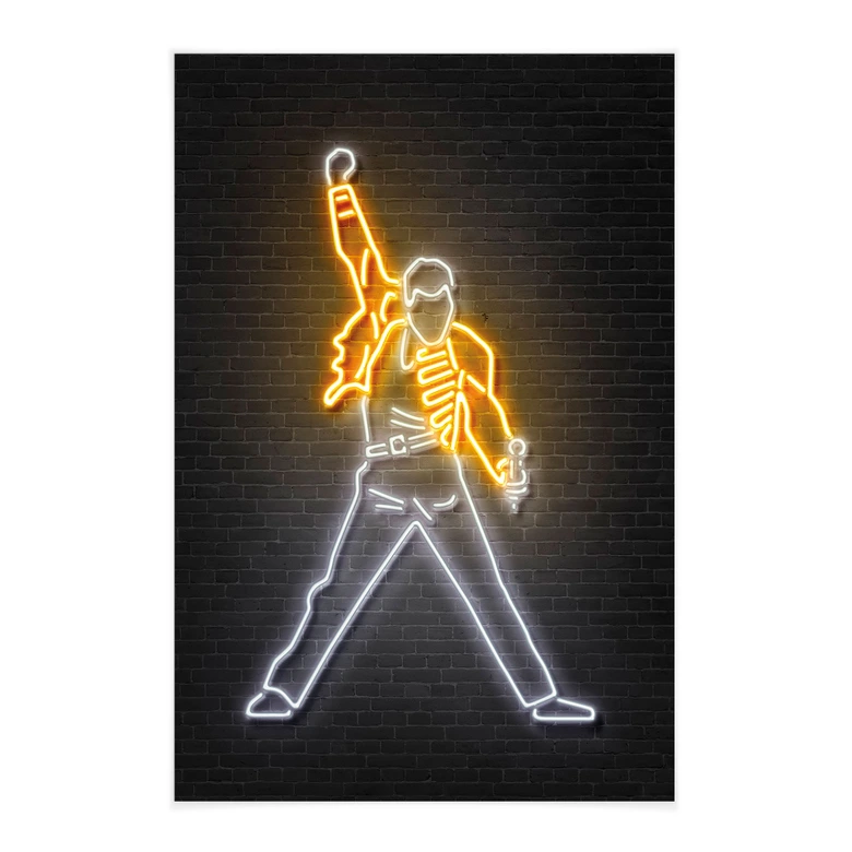 Stoffbild Freddie Mercury - Mielu 