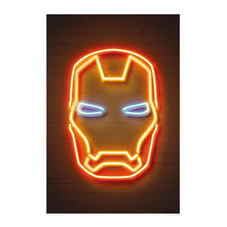 Textielposter Iron Man - Mielu 