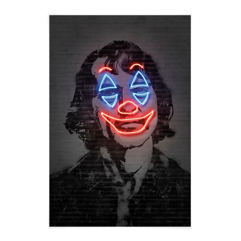 Textielposter Joker - Mielu 