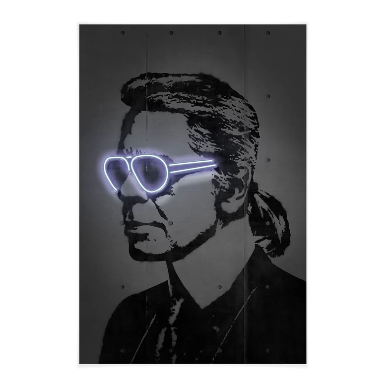 Affiche textile Karl Lagerfeld - Mielu 