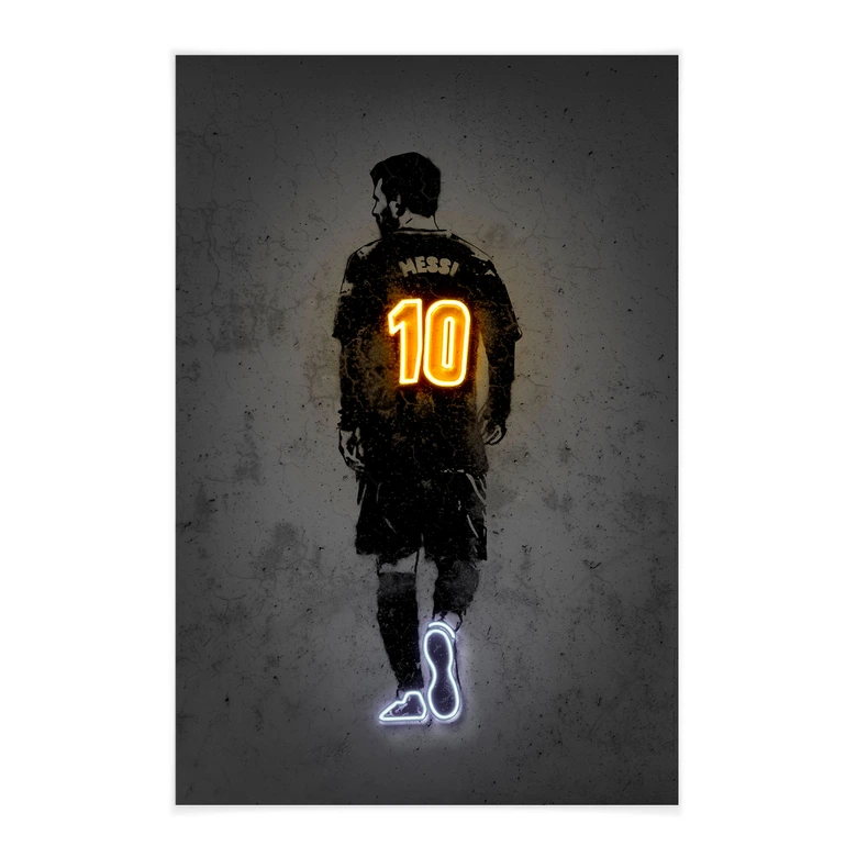 Affiche textile Messi - Mielu 