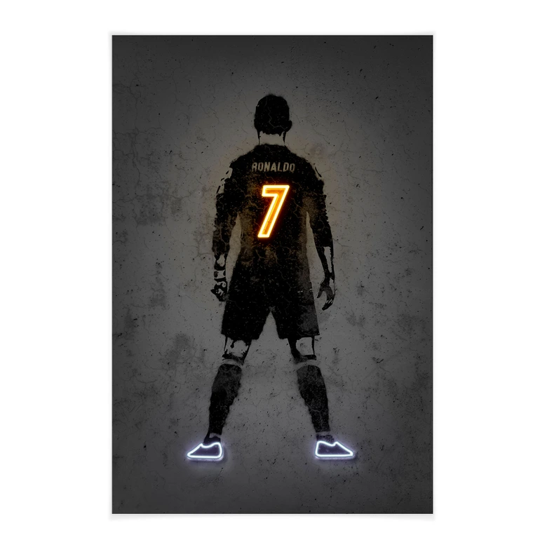 Textielposter Ronaldo - Mielu 