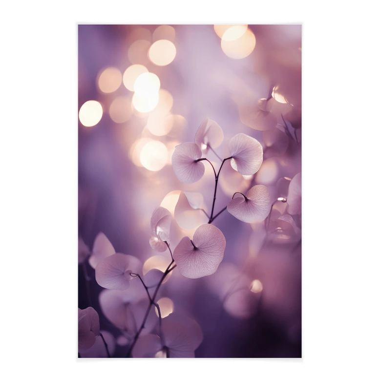Stoffbild Zarte Orchidee in Lila - Treechild 