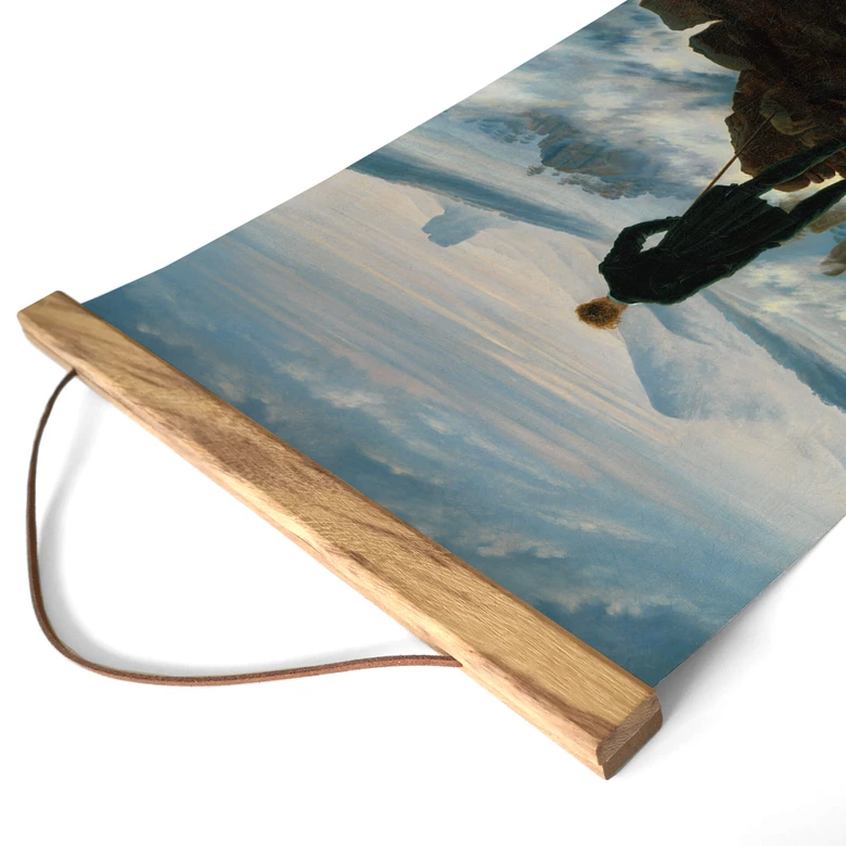 Póster de tela Friedrich - El vagabundo 