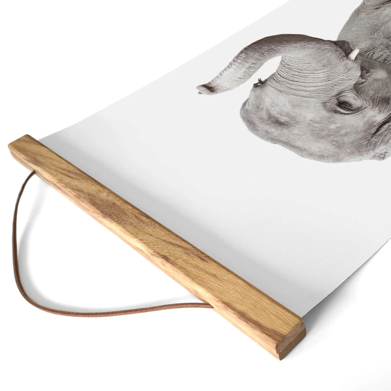 Textil poster Sisi & Seb - Elefantunge 