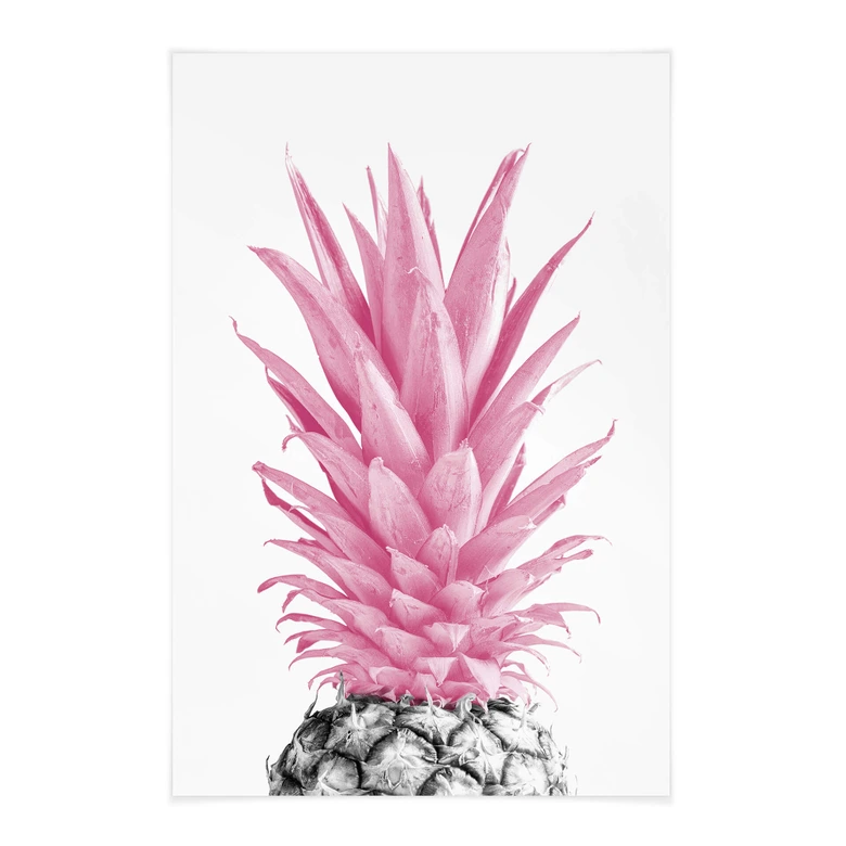 Stoffbild Pinke Ananas - 1X Studio 