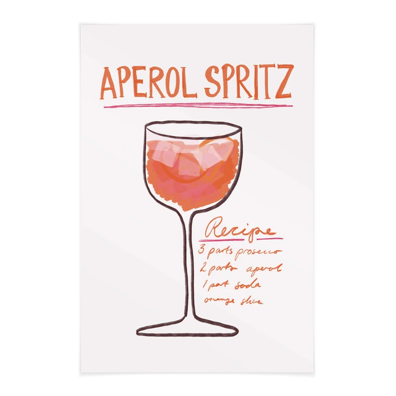 Stoffbild für die Küche - Fritsch - Aperol Spritz 