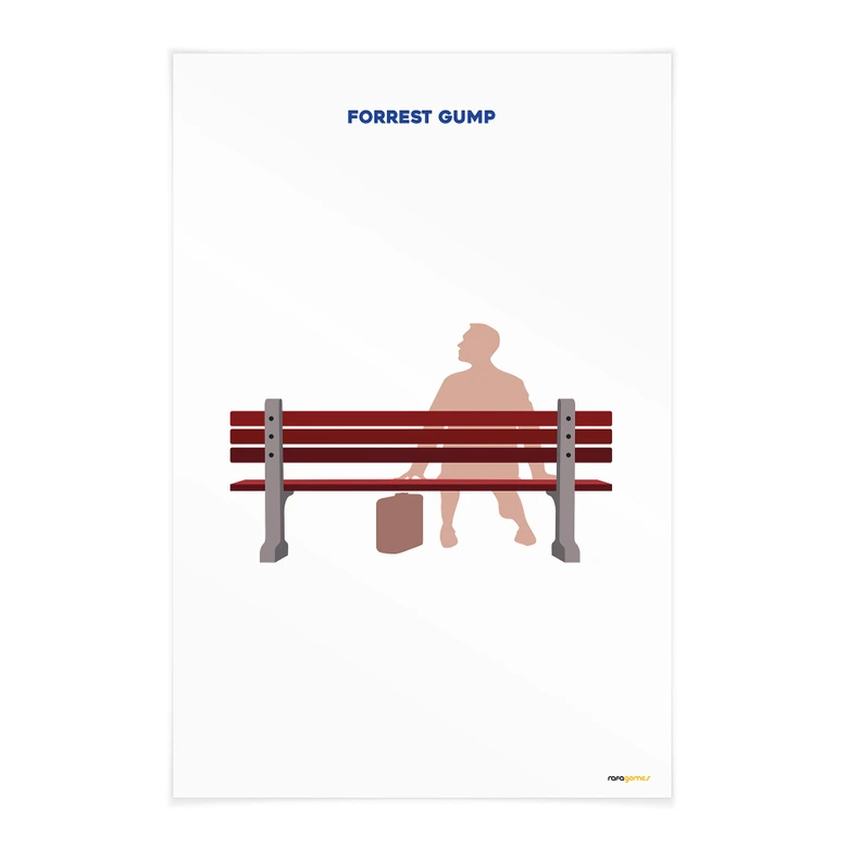 Stoffbild Inspiriert vom Film "Forrest Gump" - Gomes 