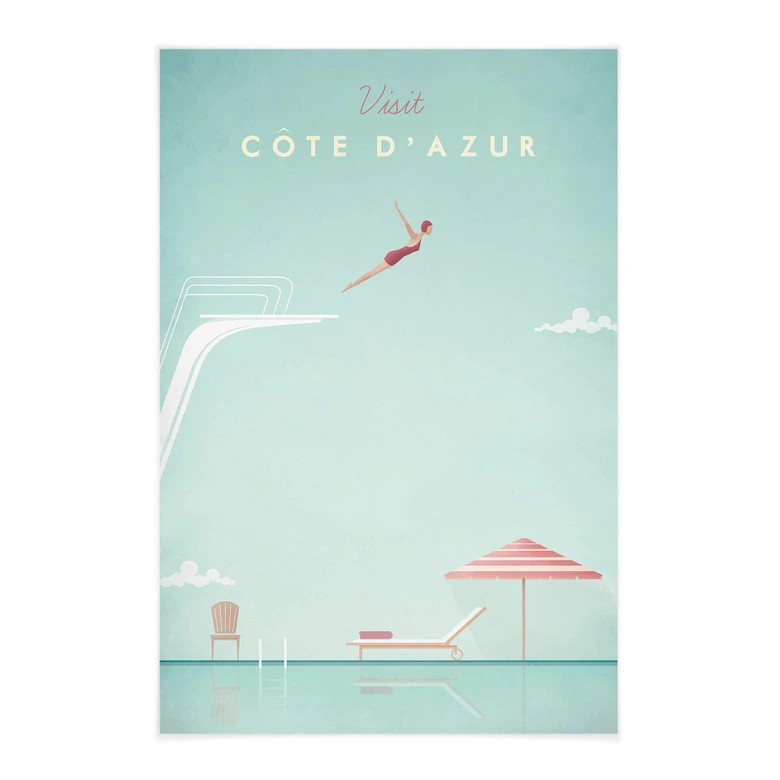 Stoffbild Rivers - Côte d'Azur 