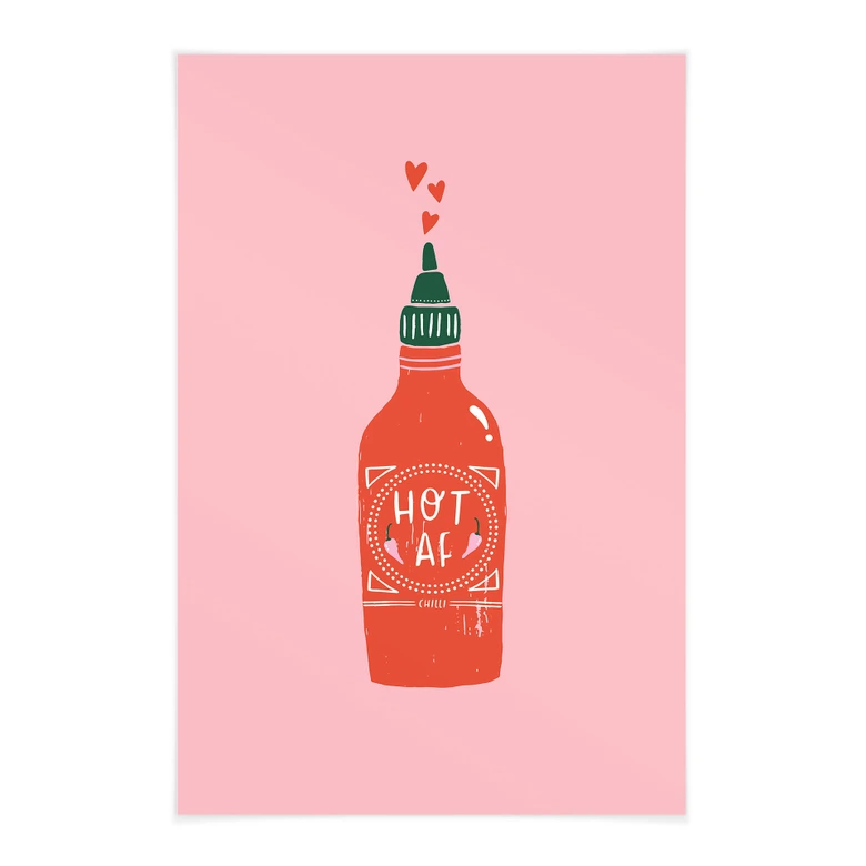 Stoffbild Scharfe Chili-Soße - Simmonds 