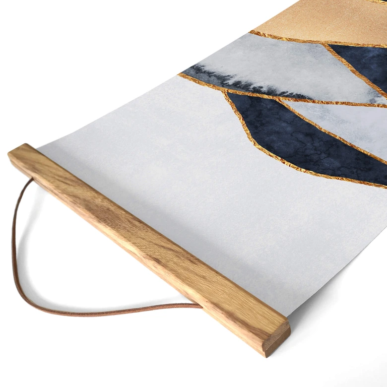 Textielposter Fredriksson - Golden Hills 