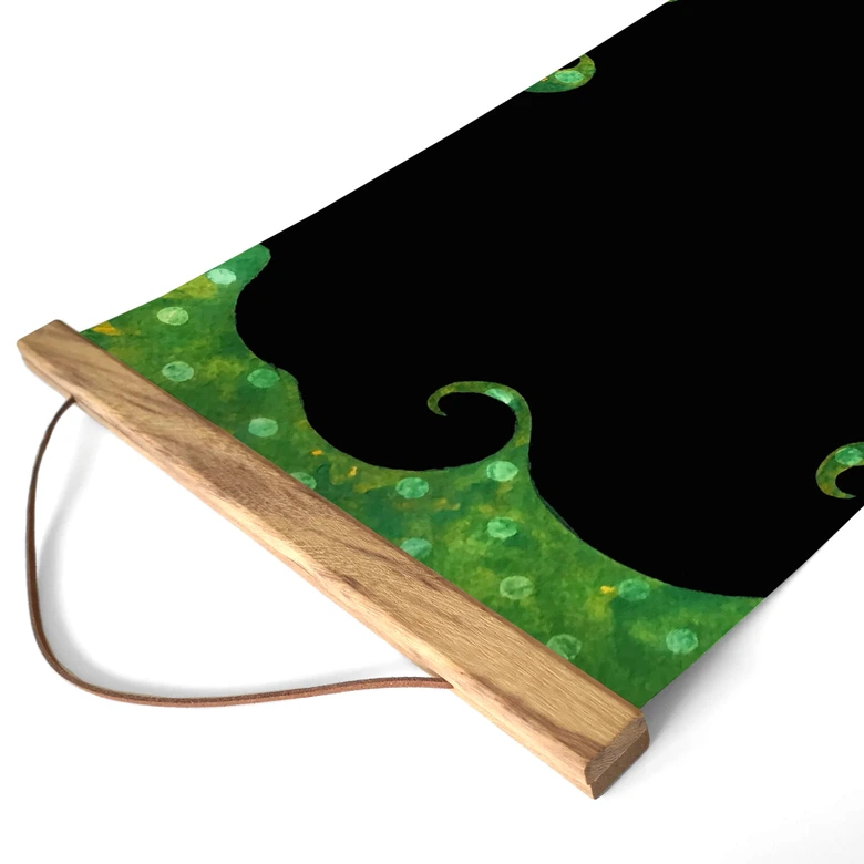 Stoffbild Hülya - Der rote Apfel - Panorama 