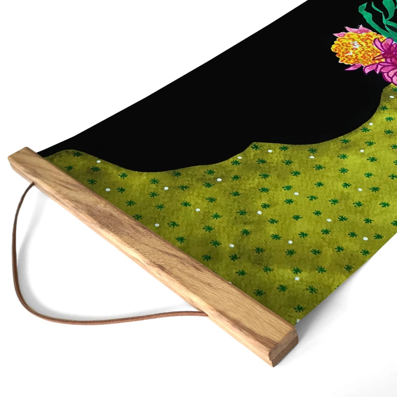 Stoffbild Hülya - Frida im Portrait - Panorama 