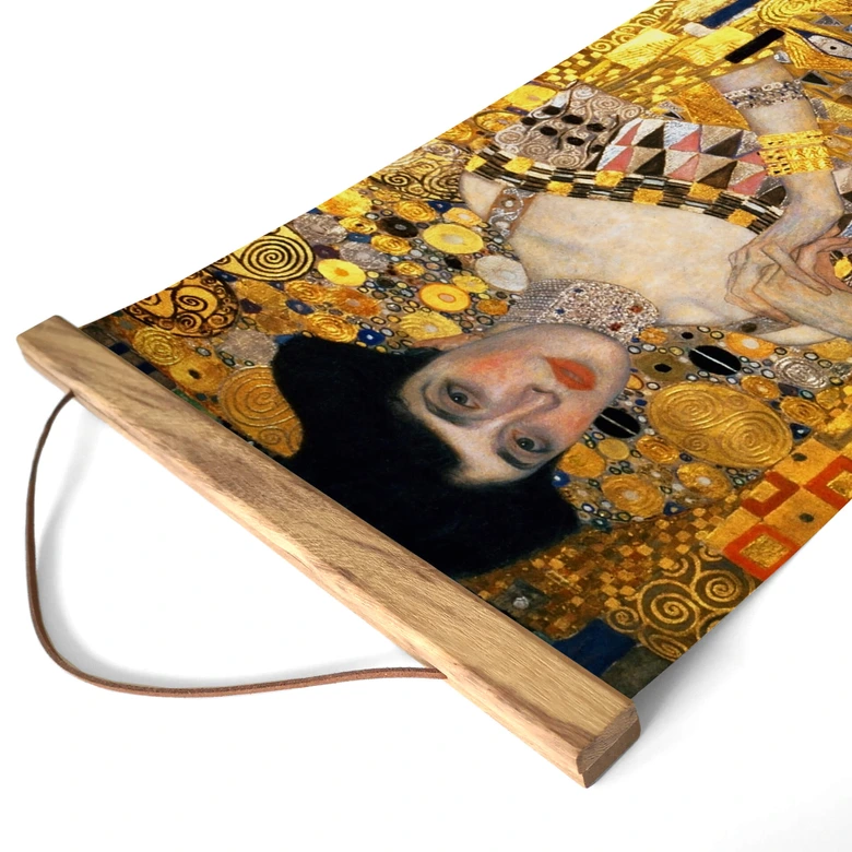 Stoffbild Klimt - Bildnis der Adele Bloch-Bauer - Panorama 