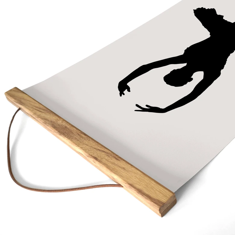 Cubistika Textil poster - Prima Ballerina - Panorama 