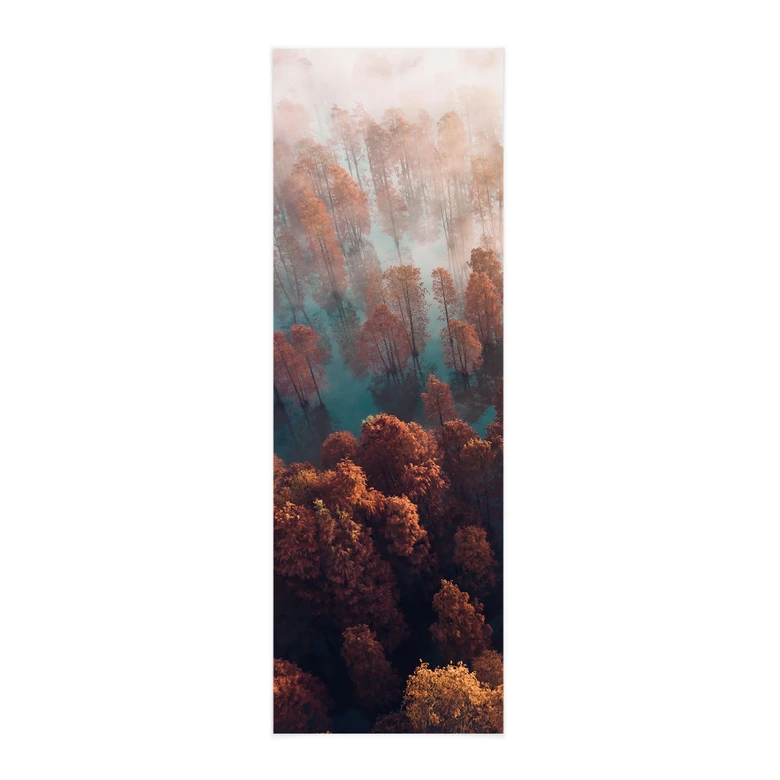 Stoffbild Herbstwald im Nebel - Ioricon - Panorama 