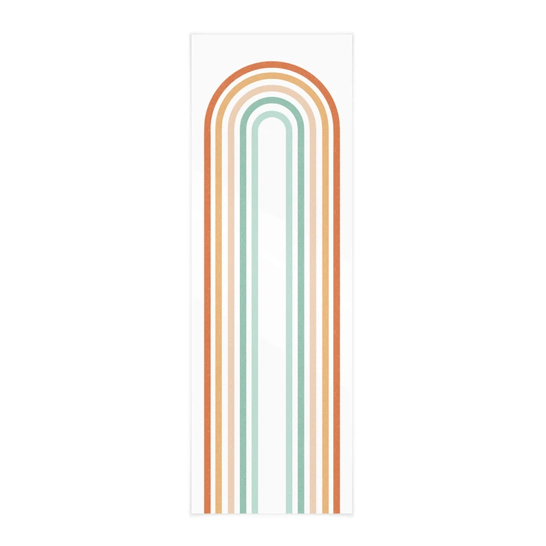 Póster de tela Rainbow Boho - Panorama 