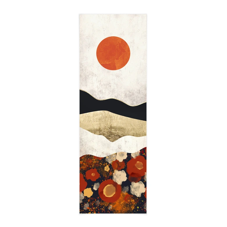 Stoffbild Herbstliche Berglandschaft - SpaceFrog Designs - Panorama 