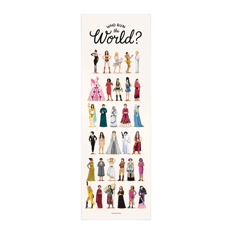 Obraz tkaniny Who Run the World - Tohmé - Panorama 