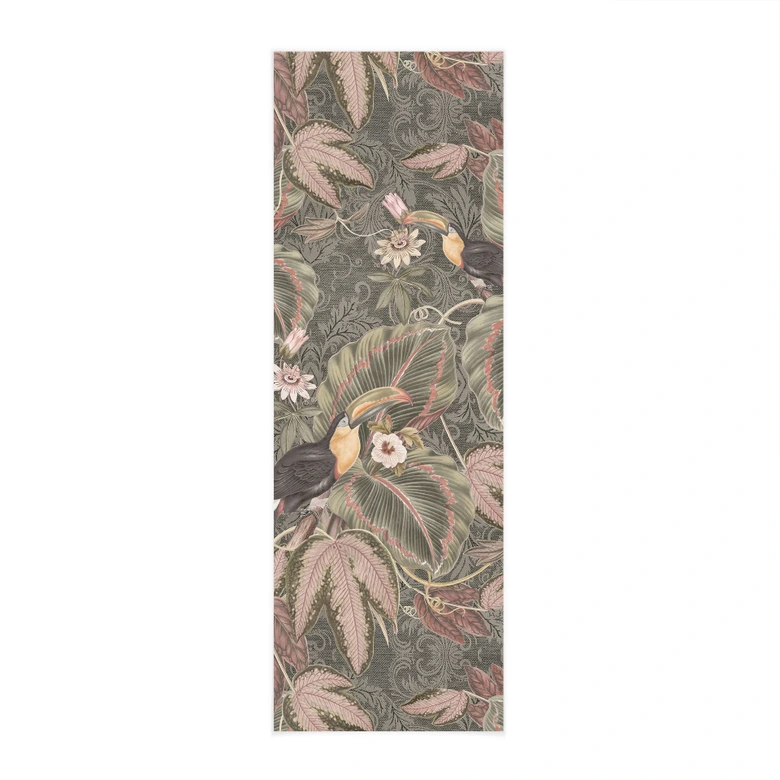 Stoffbild Tukan im Tropenwald - Bloomery Decor - Panorama 