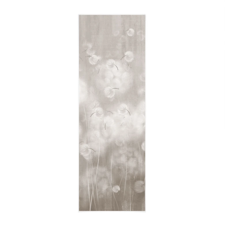 Stoffbild Pusteblumen Traum in Beige - Ms Tiff - Panorama 