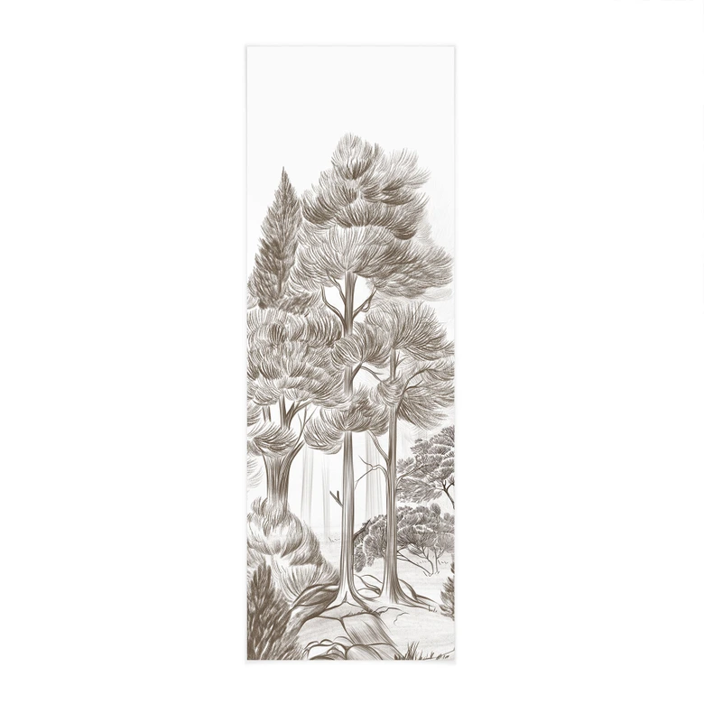 Stoffbild Wald mit Waldlandschaft in Beige - Ms Tiff - Panorama 