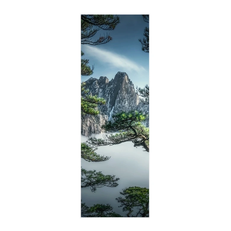 Stoffbild Kiefernwald im Huang Shan Gebirge - NingYun Ye 