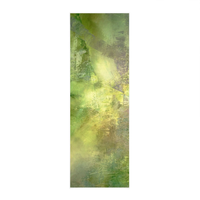 Póster de tela juego de colores en verde dorado - Schmucker - Panorama 