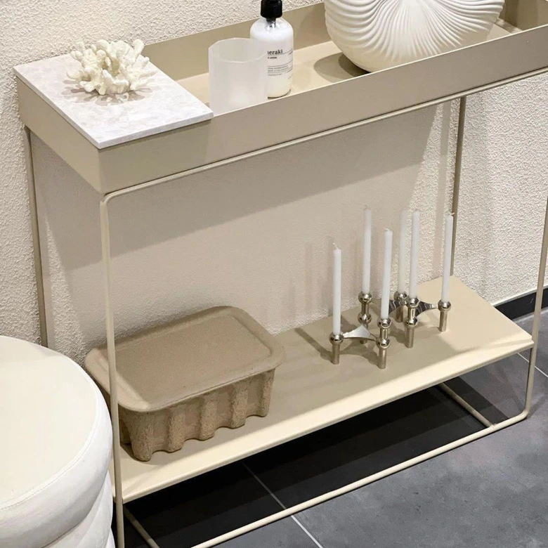 Erfurt ikke-vævet Fleecetapet - Romantic hvid 