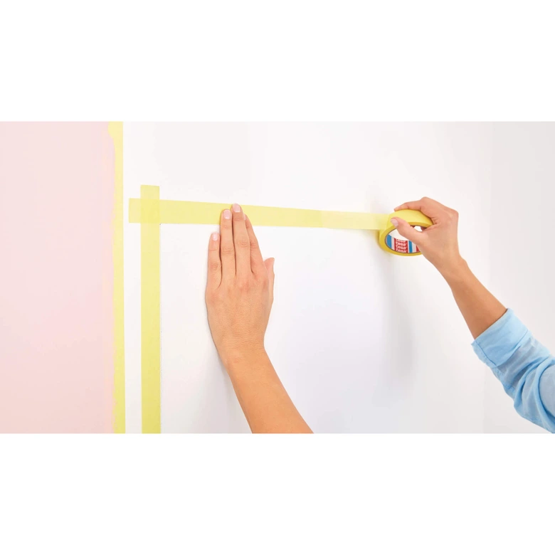 tesa® Cinta de pintor profesional Interior 25m x 25mm 