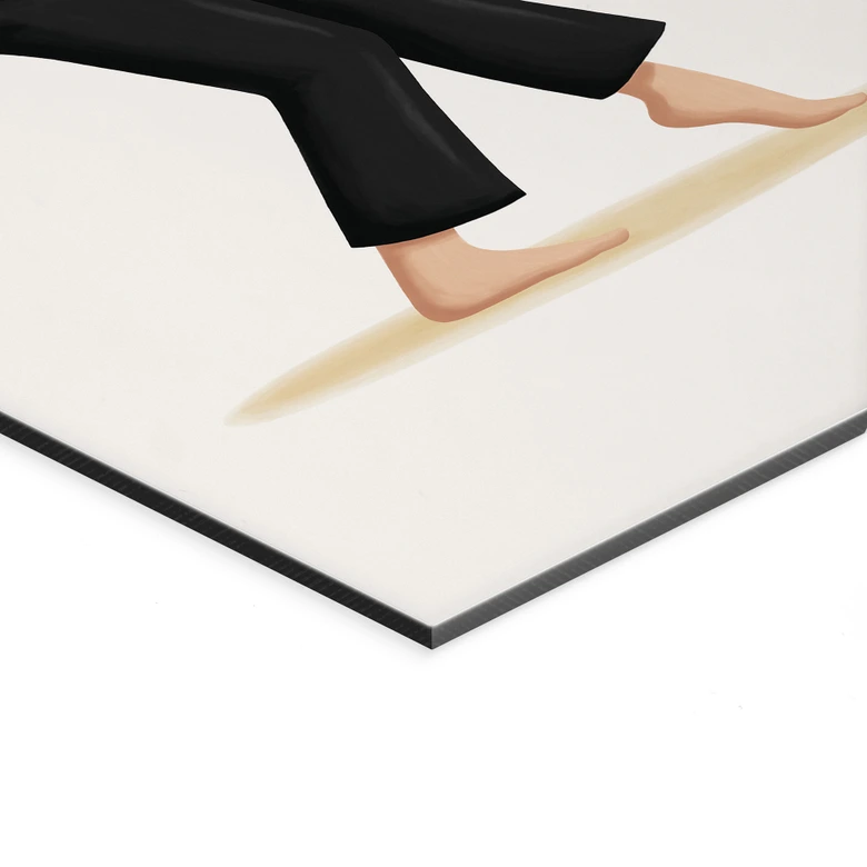 Wandbild Pulp Fiction - Tohmé - Alu-Dibond 