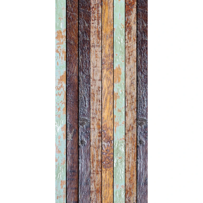 Deursticker Vintage Hout 
