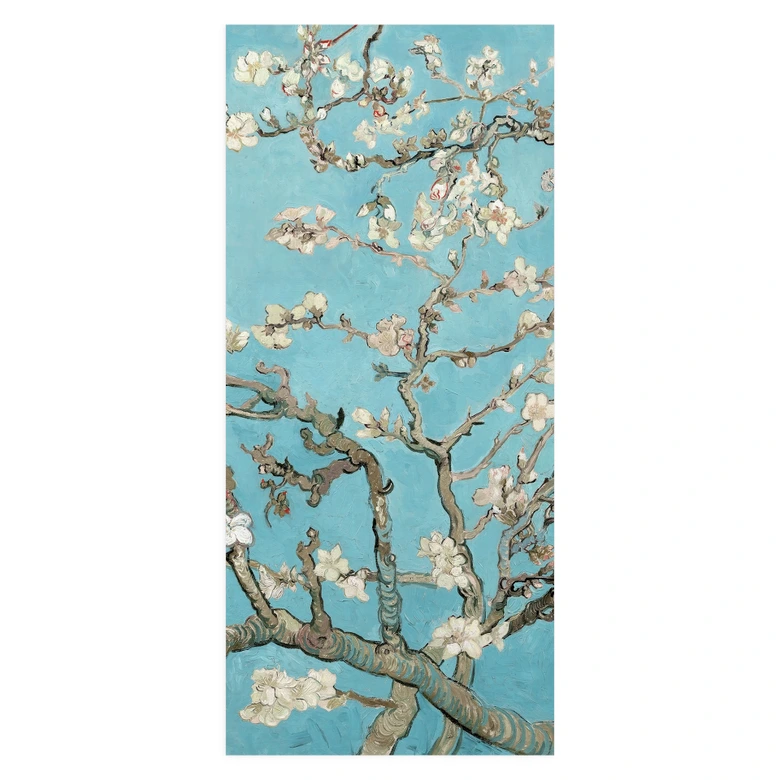 Almond blossom door foil - van Gogh - Self-adhesive door decoration 