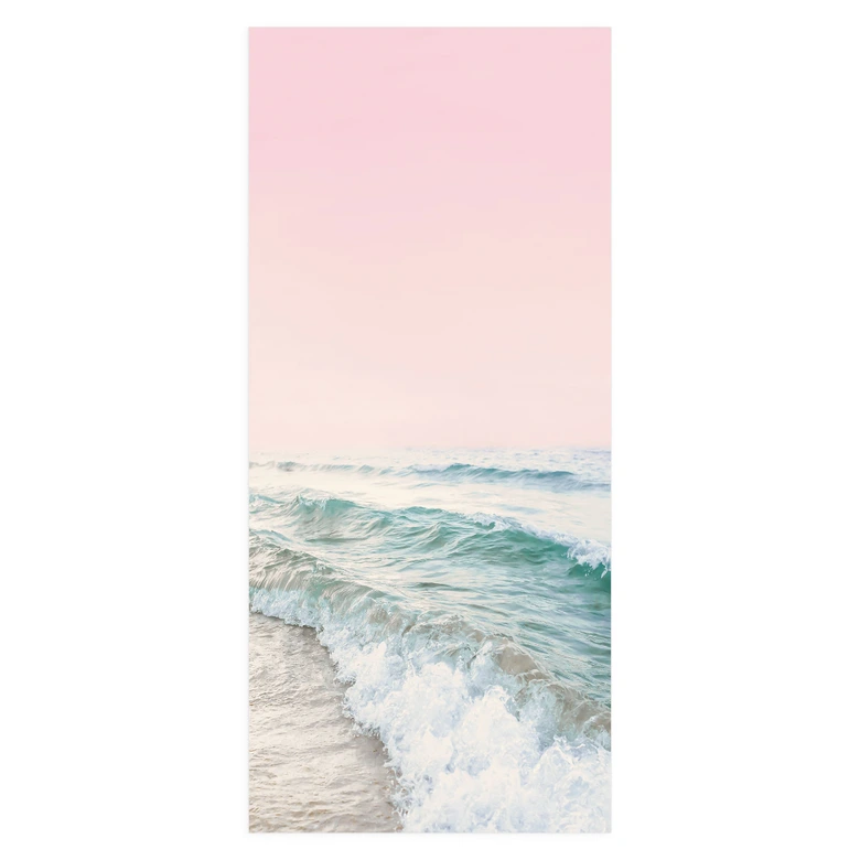 Door film Pink sky over the sea - Sisi & Seb - Self-adhesive door decoration 