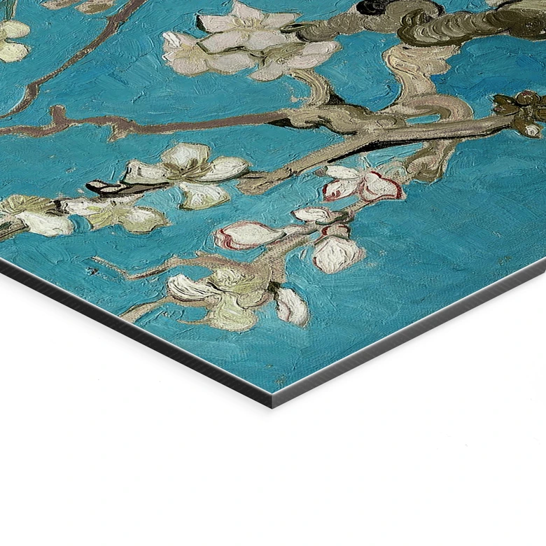 Wandbild van Gogh - Mandelblüte - Alu-Dibond 