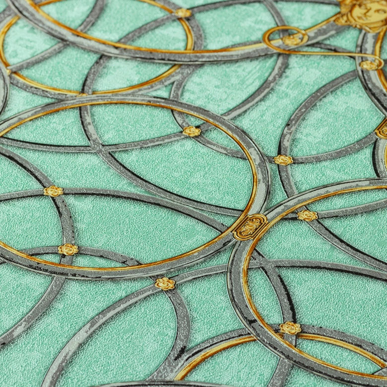 Versace Scala del Palazzo wallpaper metallic 