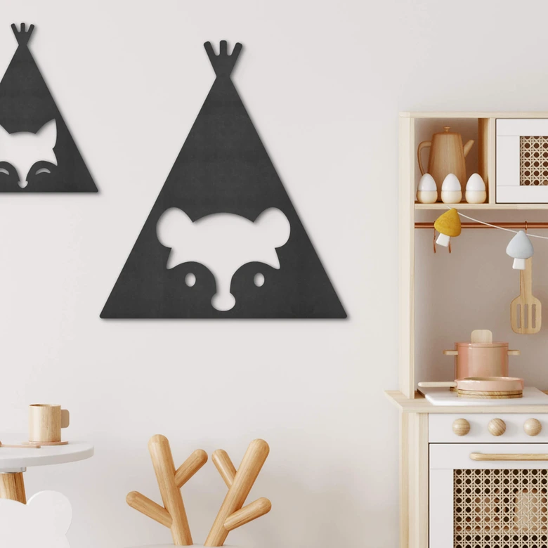 MDF Decoratie Tipi - Beer 