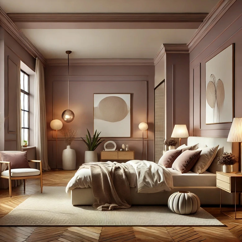 Rosa Wandfarbe matt | Innenfarbe in Top-Qualität | beruhigende und einladende Atmosphäre 