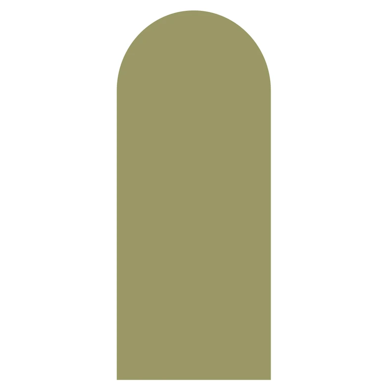 Wandtattoo Rundbogen schmal Khaki 