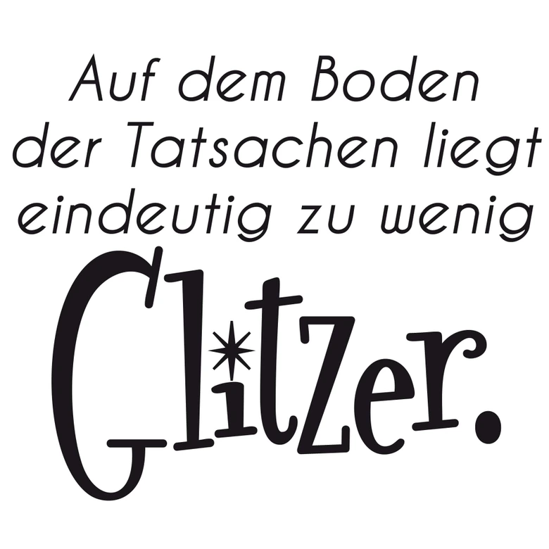 Wandtattoo Auf dem Boden der Tatsachen... 